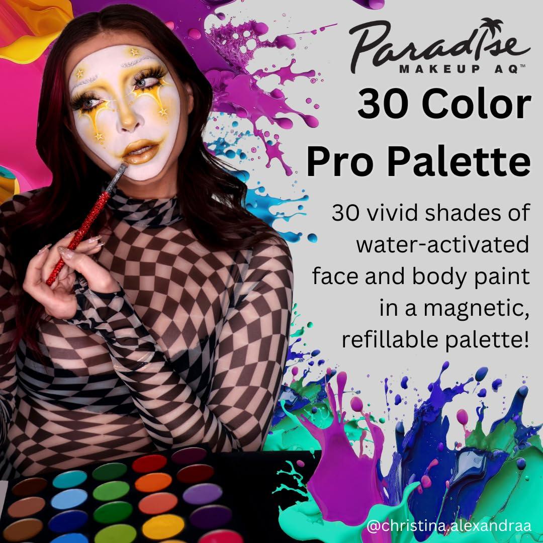 Paleta de Maquillaje Profesional Mehron Paradise 30 Colores