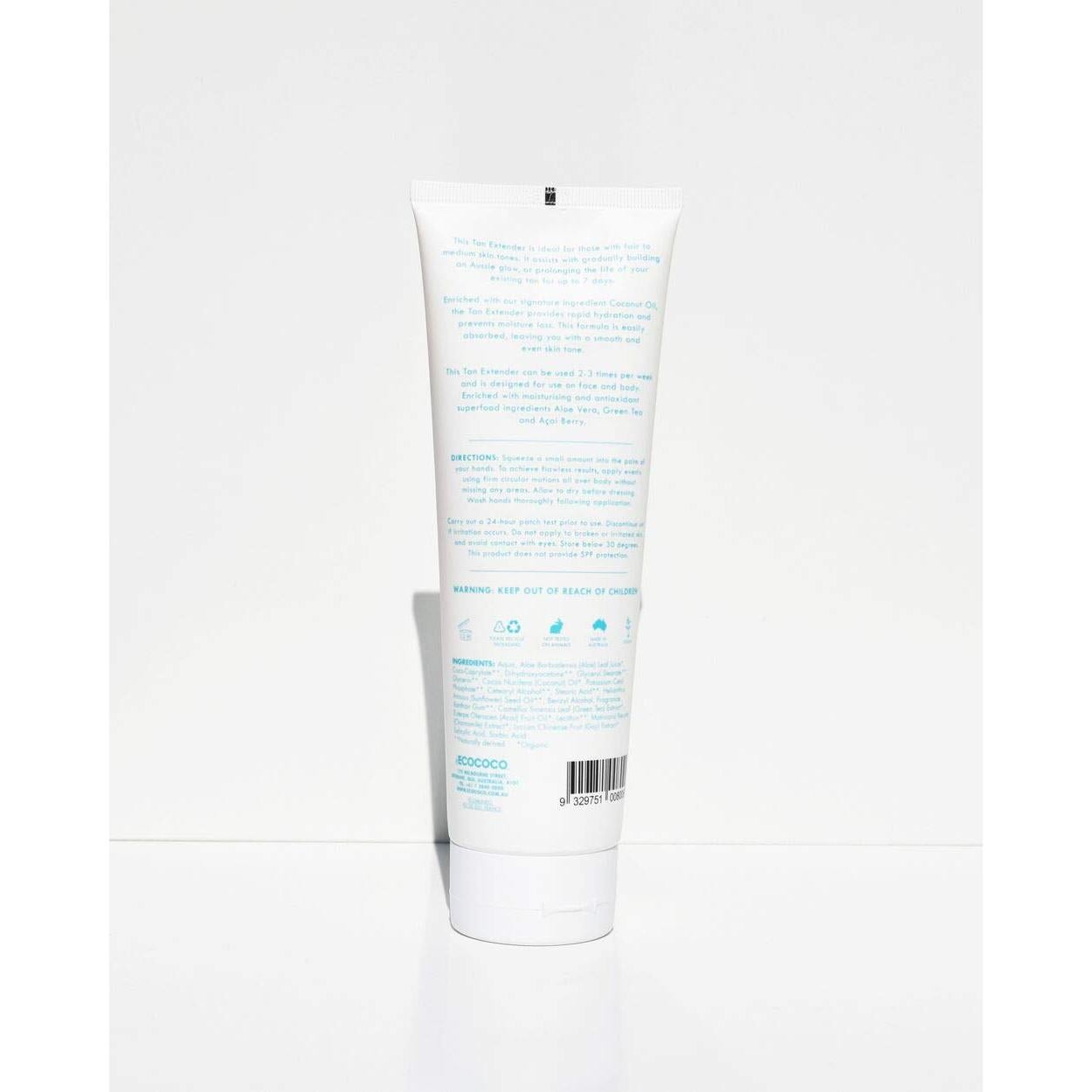 Extensor de Bronceado ECOCOCO 250g con Aceite de Coco