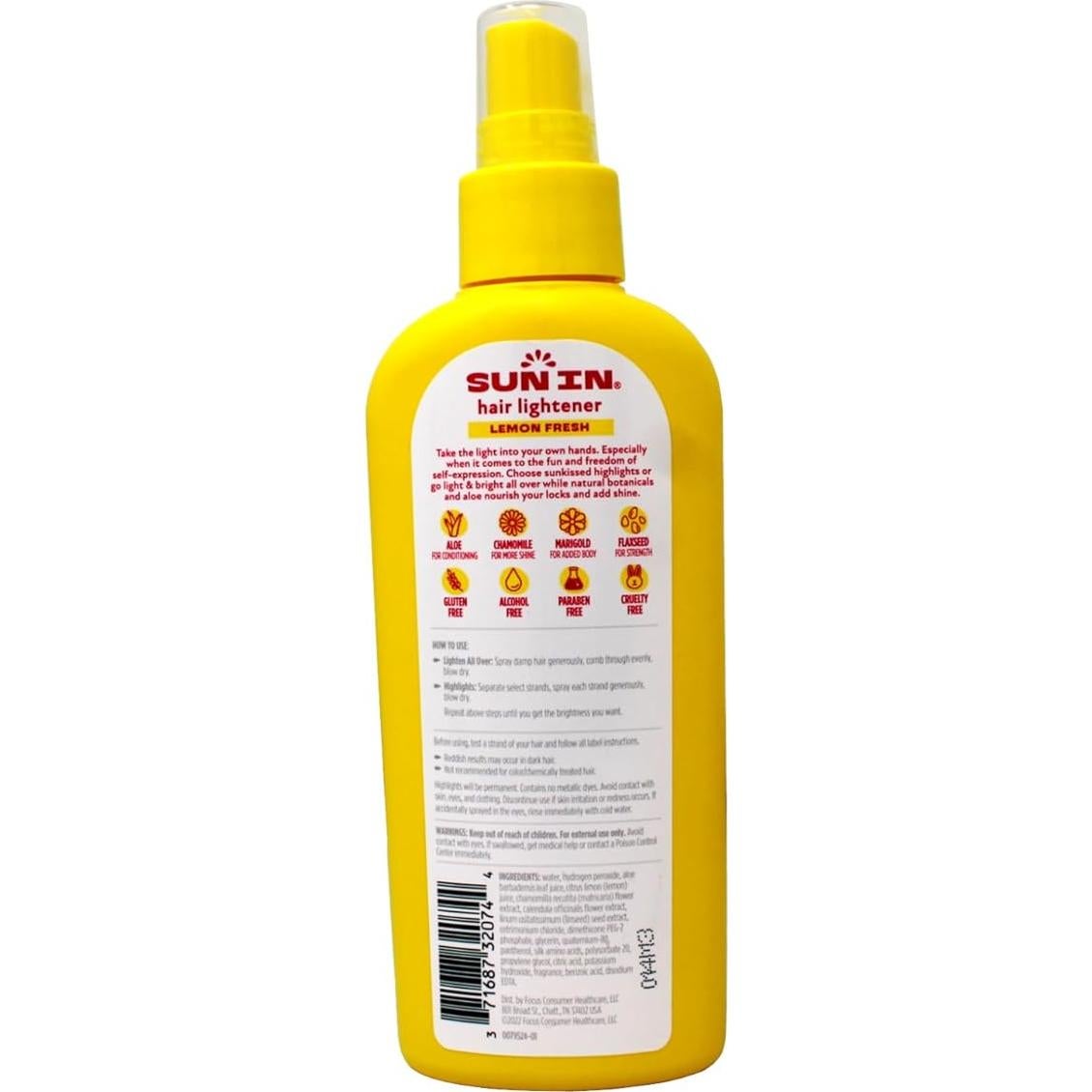 Aclarador de Cabello Sun In Tropical Breeze y Lemon Fresh 198g
