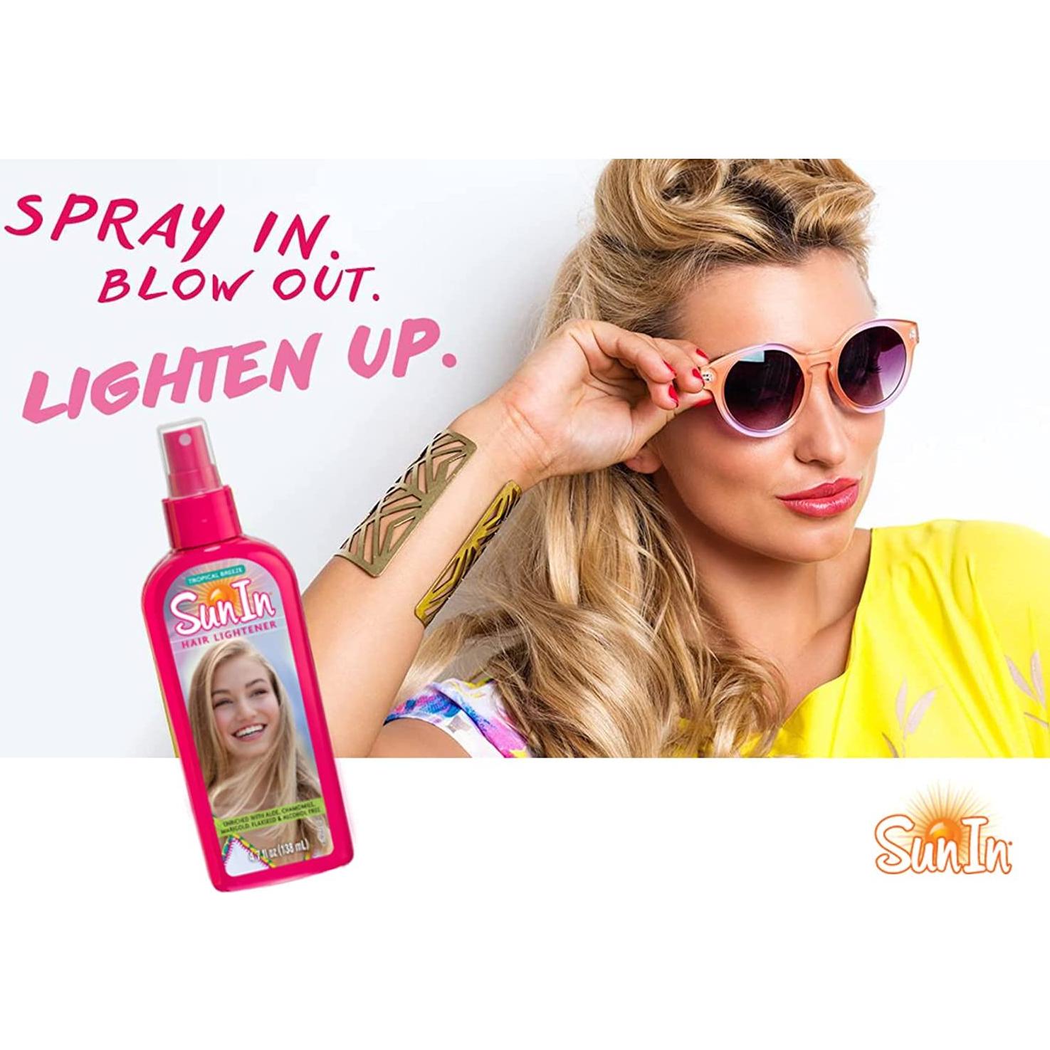 Aclarador de Cabello Sun-In Original 6 x 140 ml con Extractos