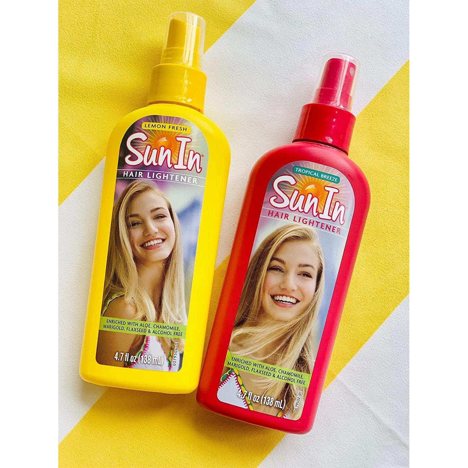 Aclarador de Cabello Sun-In Original 6 x 140 ml con Extractos