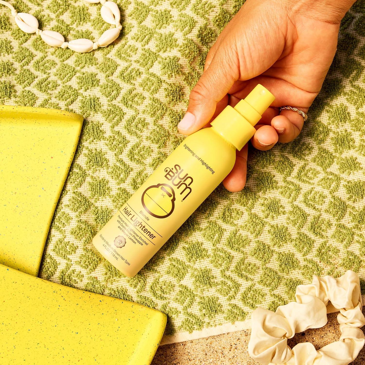 Aclarador de Cabello Rubio Sun Bum - Vegano 2 Paquetes 289g