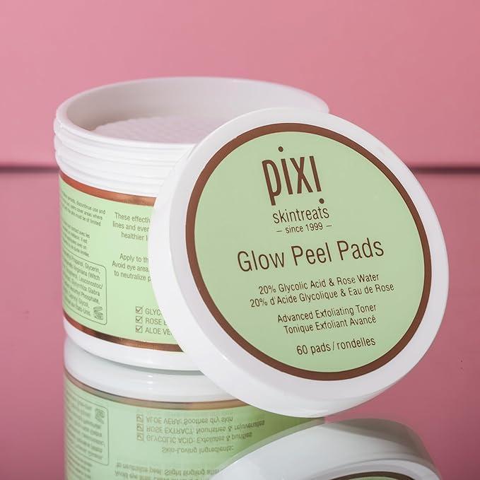 Pixi Beauty Glow Peel Pads Exfoliantes 20% Ácido Glicólico - 60 Unidades