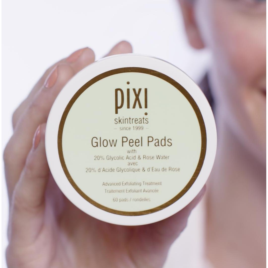 Pixi Beauty Glow Peel Pads Exfoliantes 20% Ácido Glicólico - 60 Unidades