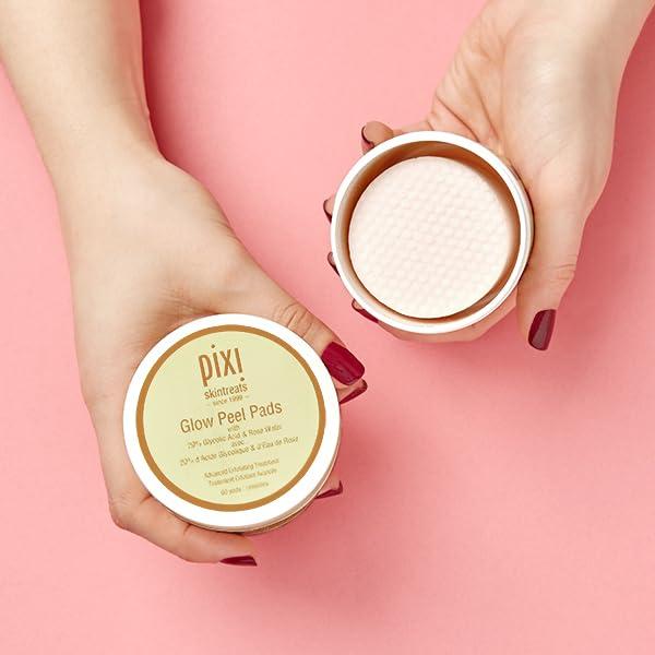 Pixi Beauty Glow Peel Pads Exfoliantes 20% Ácido Glicólico - 60 Unidades