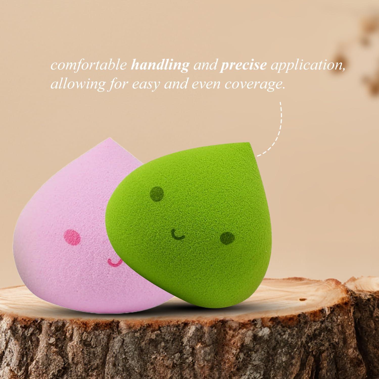 Kit de Esponjas de Maquillaje Profusion Cosmetics 2 Piezas