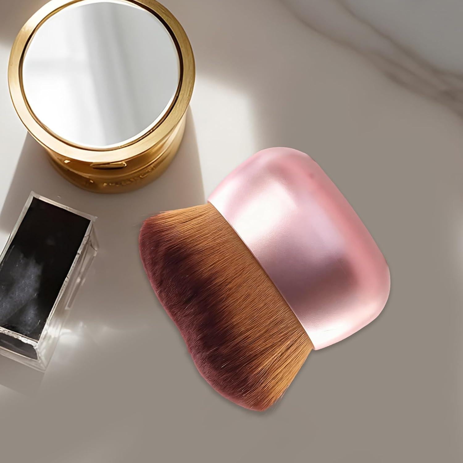 Brocha Bronceadora Corporal Genérico 7.5cm - Aplicador Portátil