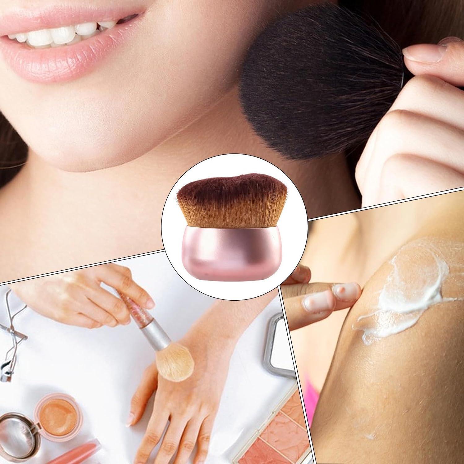 Brocha Bronceadora Corporal Genérico 7.5cm - Aplicador Portátil