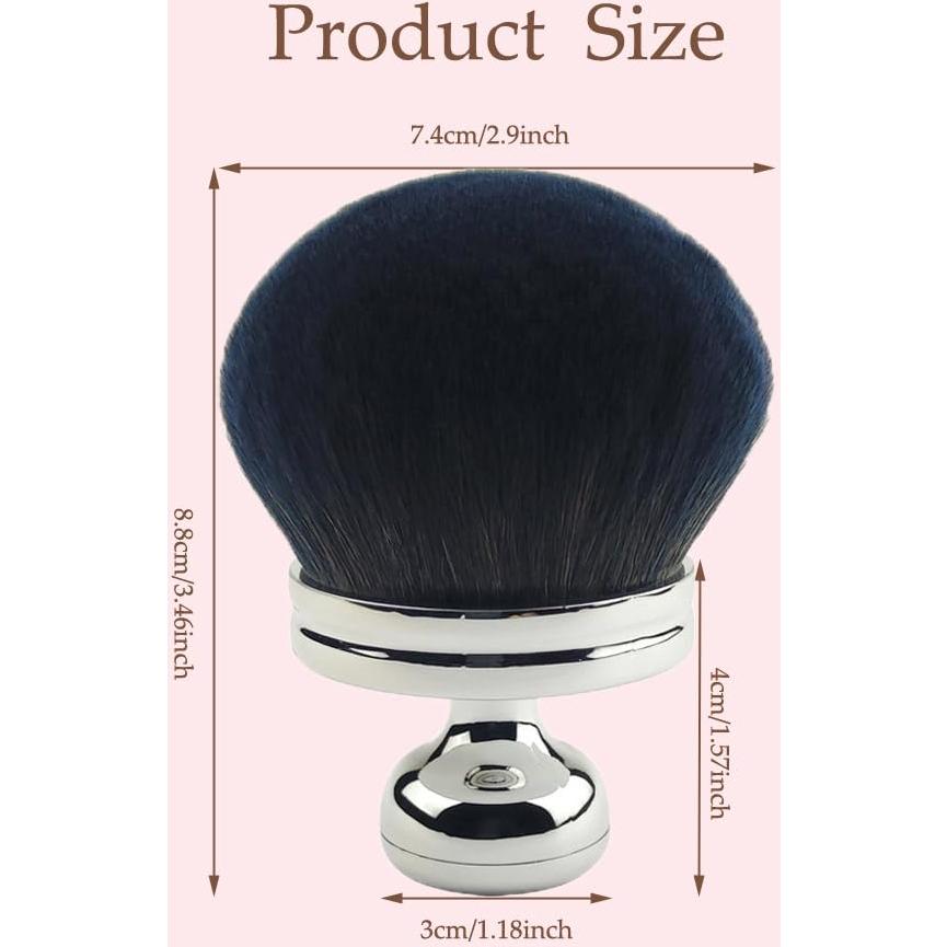 Brocha de Maquillaje Corporal ZMUS Kabuki Grande para Autobronceador