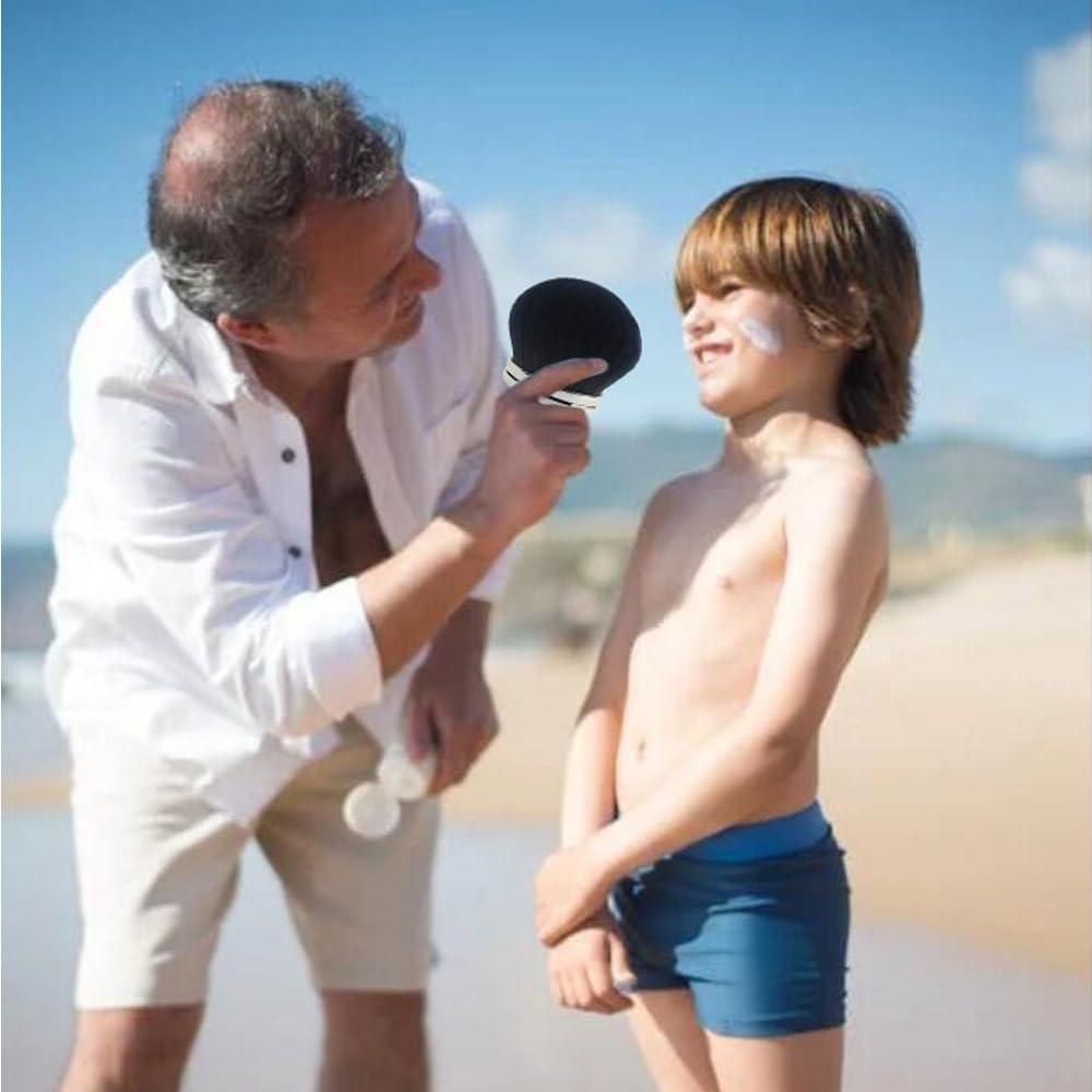 Brocha de Maquillaje Corporal ZMUS Kabuki Grande para Autobronceador