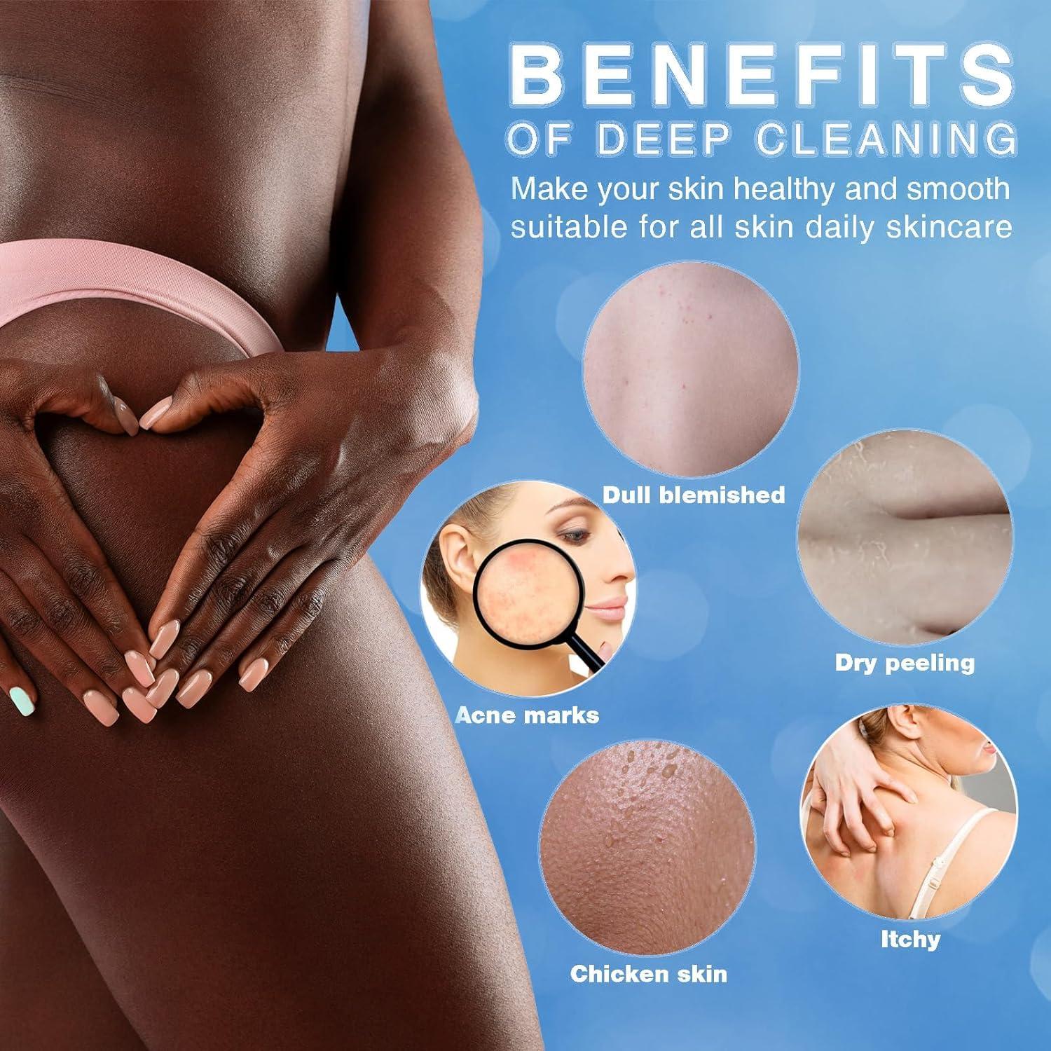 Guantes Exfoliantes RIUOTA 3 Piezas para Piel Suave y Bronceado