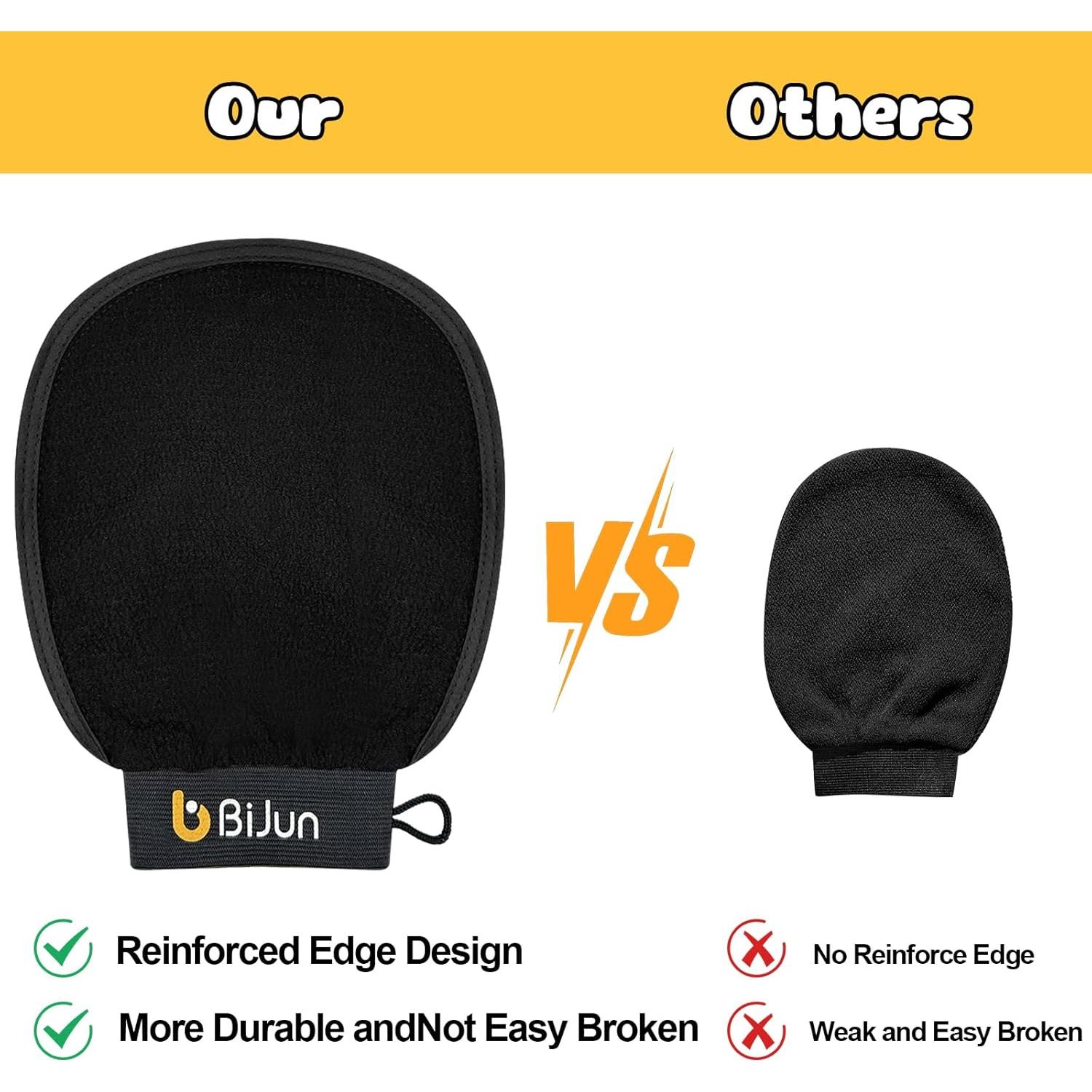 Guante Exfoliante BiJun Kessa para Ducha - 4 Colores