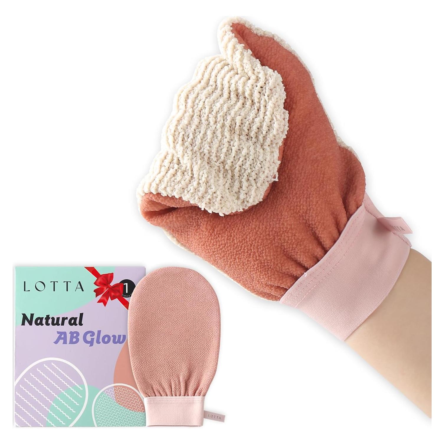Guantes Exfoliantes Reversibles Lotta - Viscosa y Sisal 2 en 1