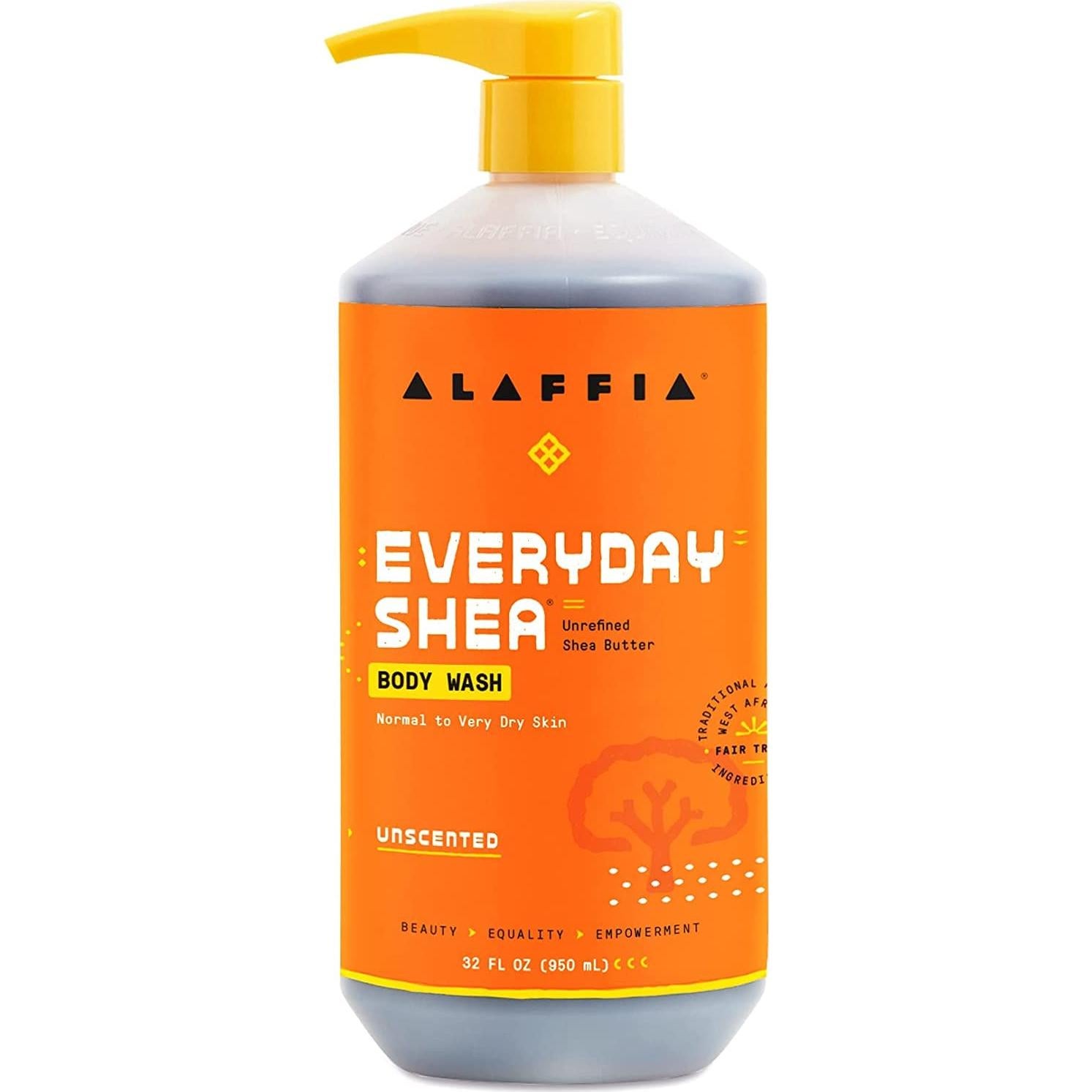 Gel de Ducha Alaffia Manteca de Karité 946 ml Sin Fragancia - 2 Unidades