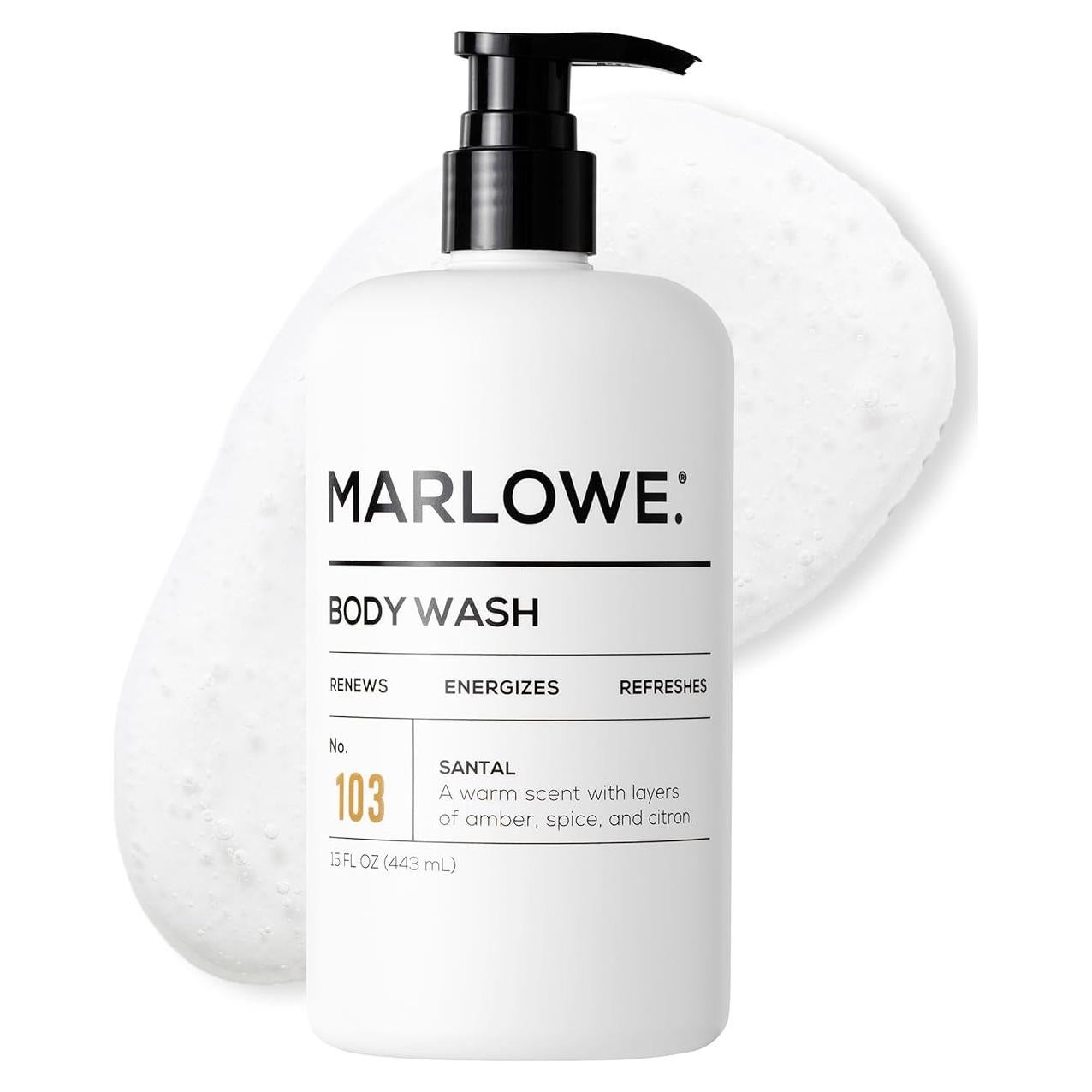 Gel de Ducha MARLOWE. Sándalo 425 ml con Dispensador