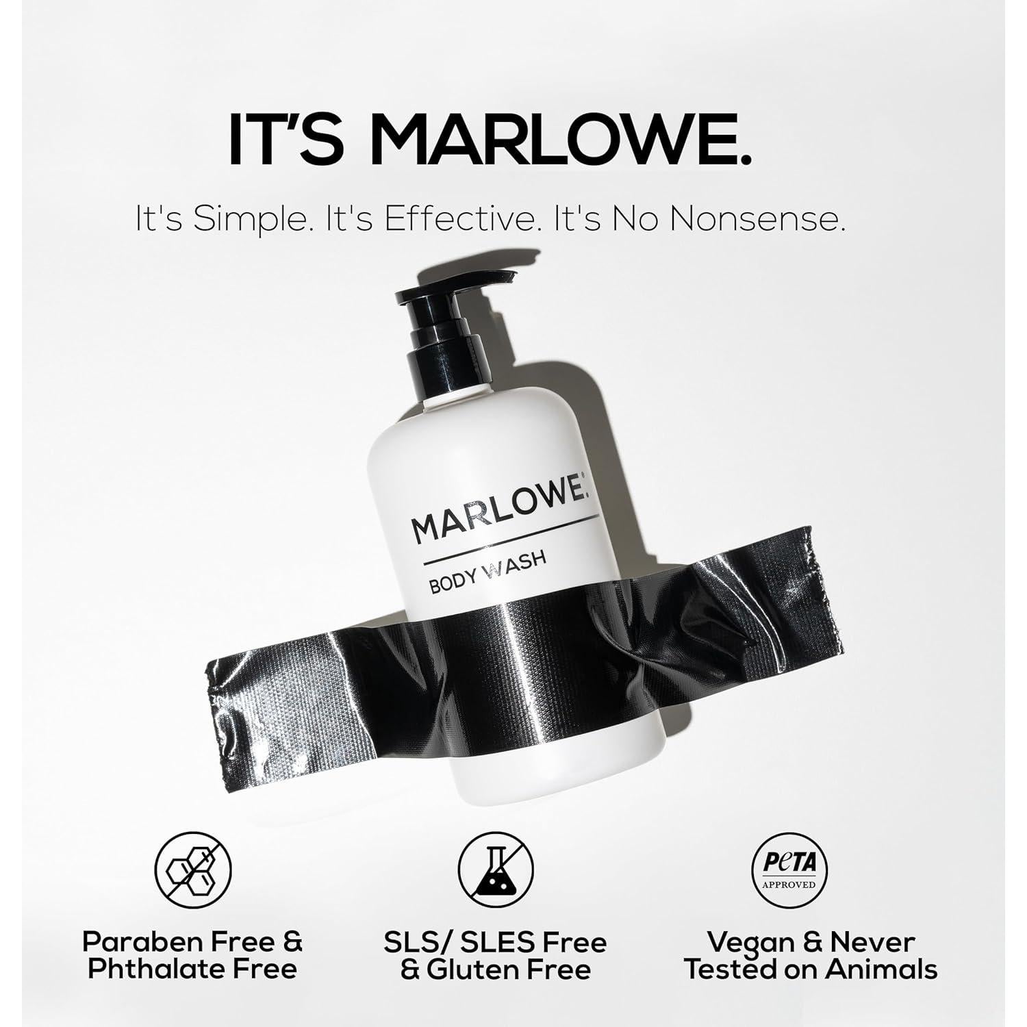 Gel de Ducha MARLOWE. Sándalo 425 ml con Dispensador