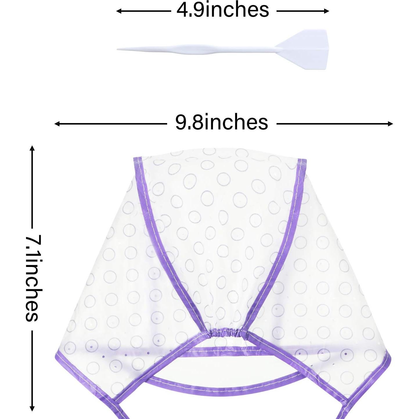 Kit de 6 Gorras de Resaltado para Teñir Cabello WILLBOND - Púrpura