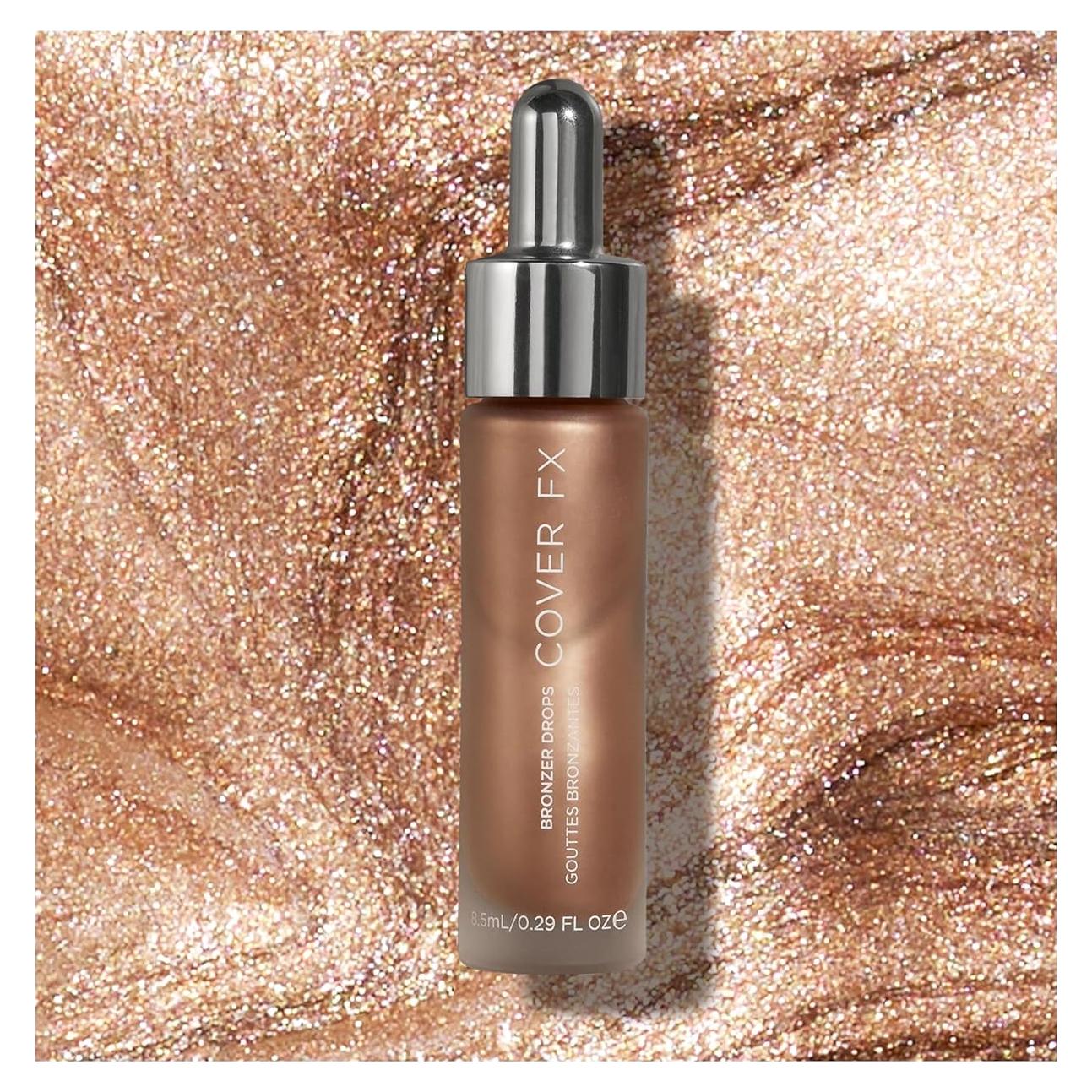 Gotas de Bronceador Personalizadas Cover FX - Brillo Dorado 29.57 ml