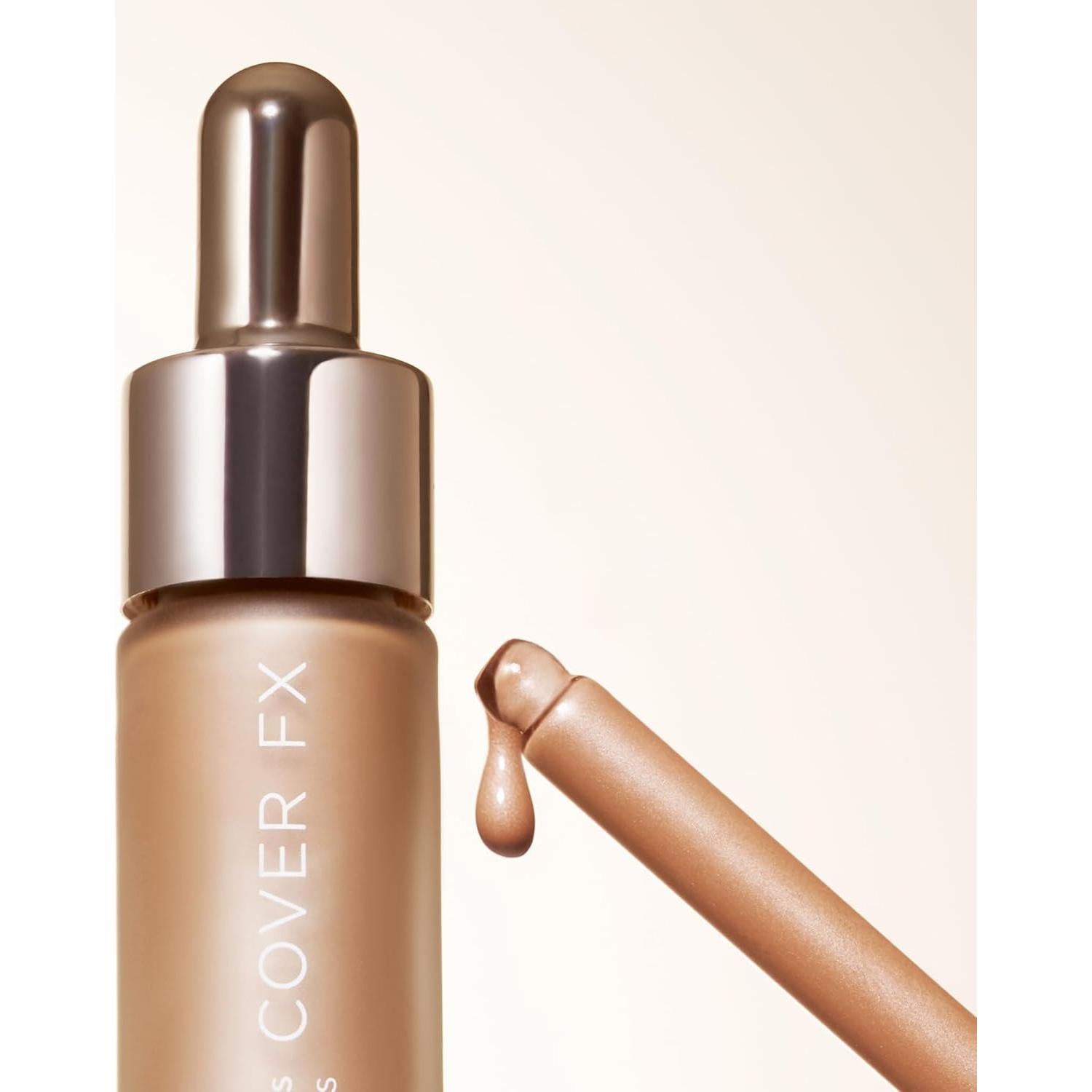 Gotas de Bronceador Personalizadas Cover FX - Brillo Dorado 29.57 ml