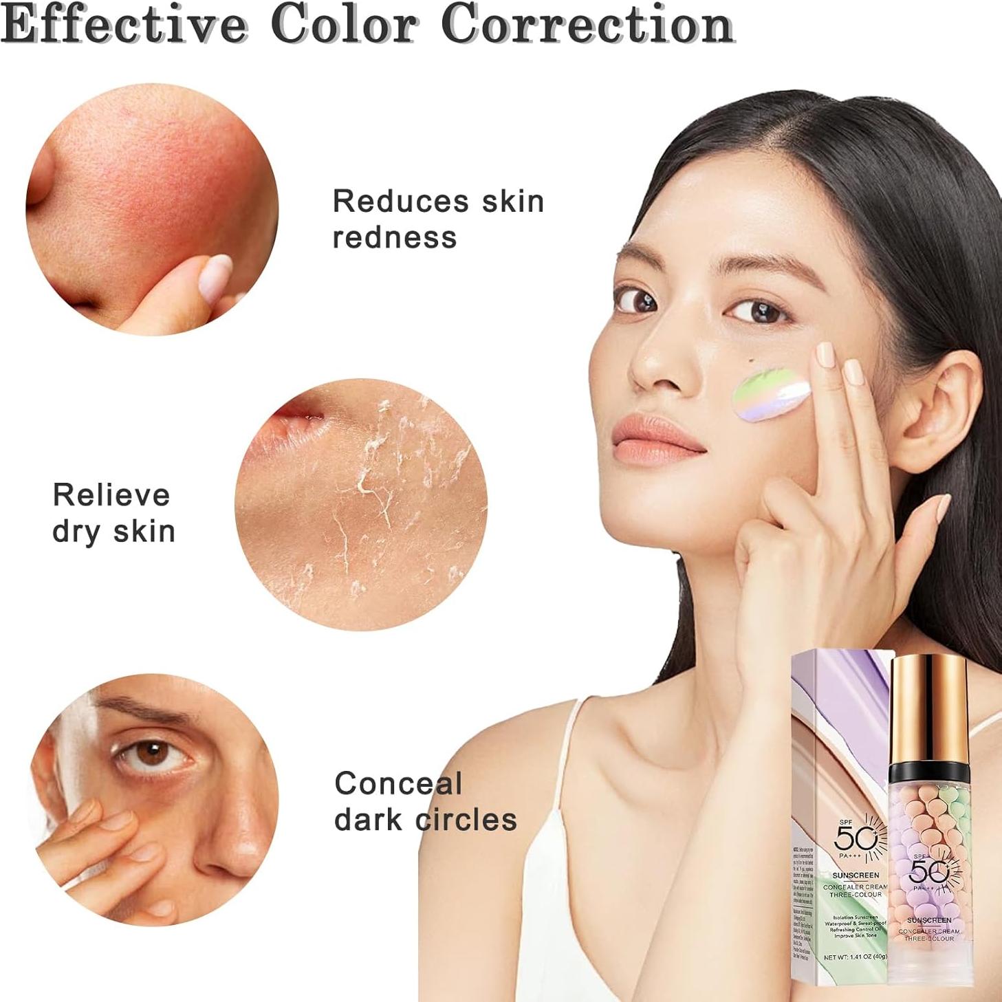 Primer Hidratante 3 en 1 Deepmind con SPF 50 - Corrector de Color