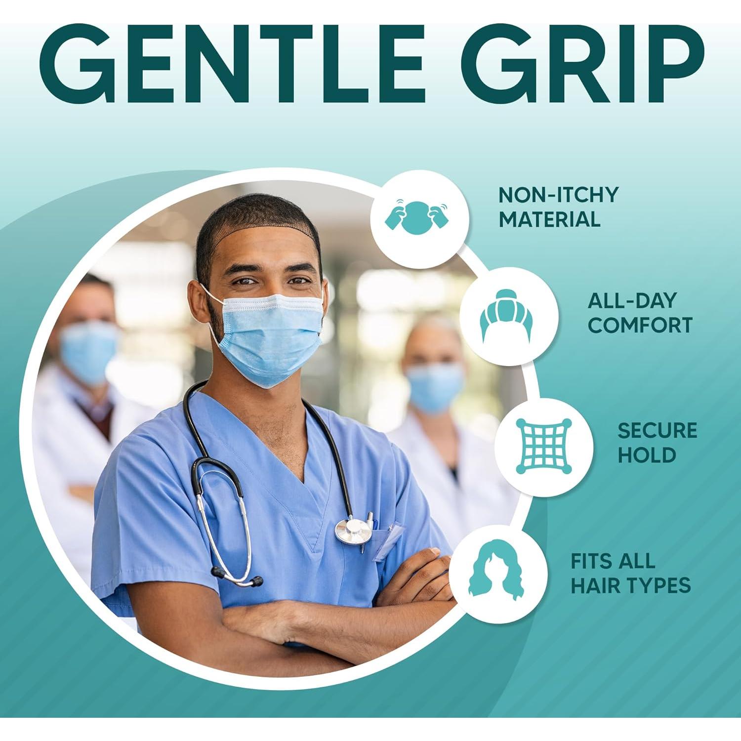 Redes de Nylon para Cabello Pruvade - Paquete de 100 - 60.96 cm