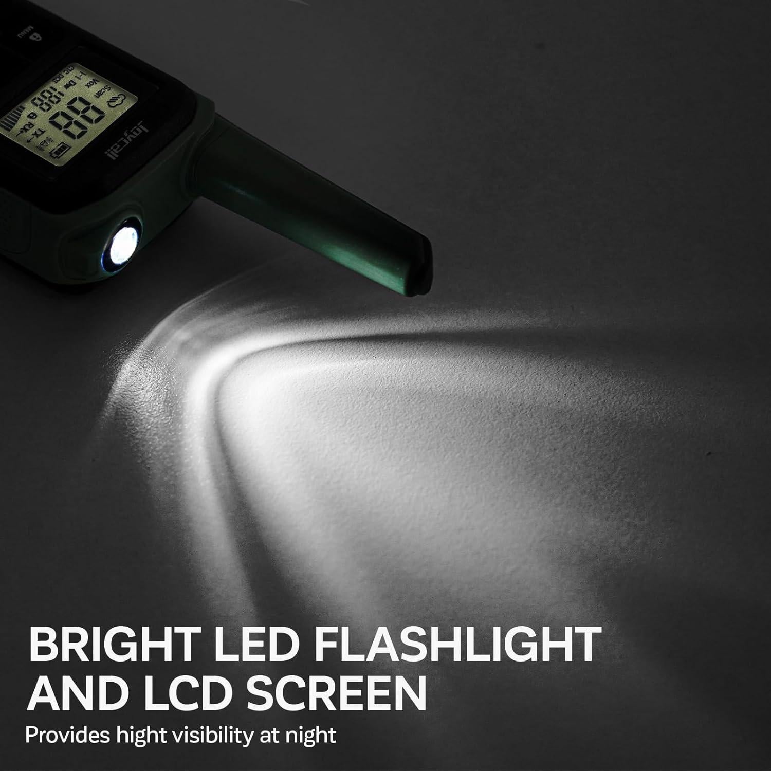 Walkie Talkies Joycall JF-22 5 km Alcance Verde NOAA