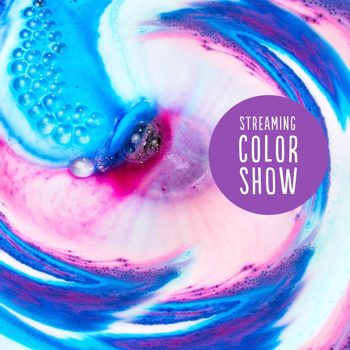 Bomba de Baño Hallu Unicorn 140g - Mango, Durazno y Vainilla, 8 Pzas