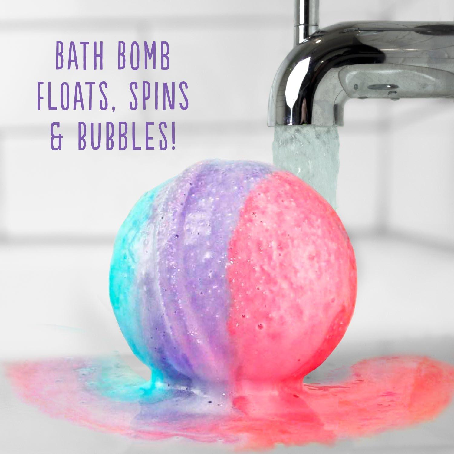 Bomba de Baño Hallu Unicorn 140g - Mango, Durazno y Vainilla, 8 Pzas