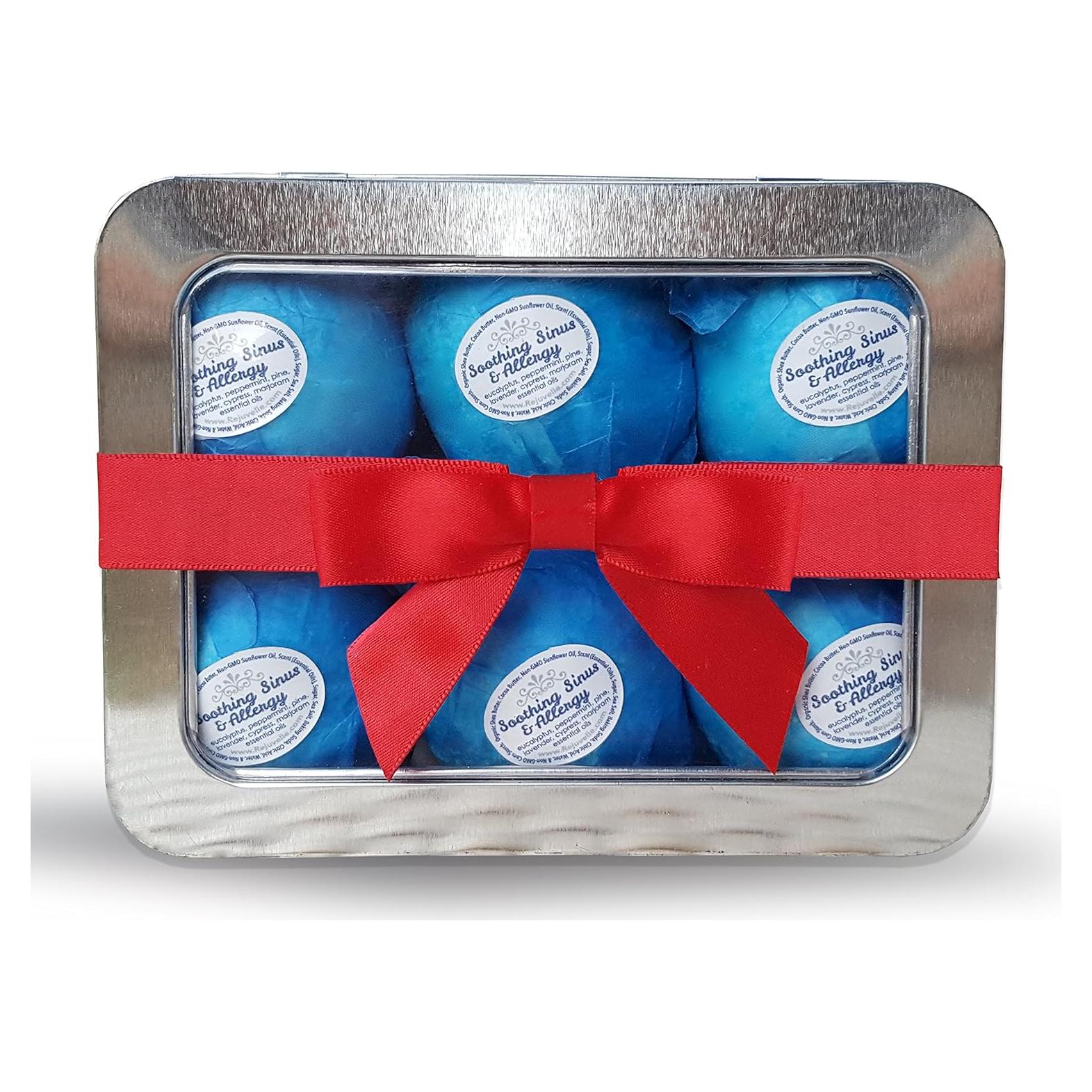 Juego de 6 Bombas de Baño Rejuvelle - Eucalipto y Menta