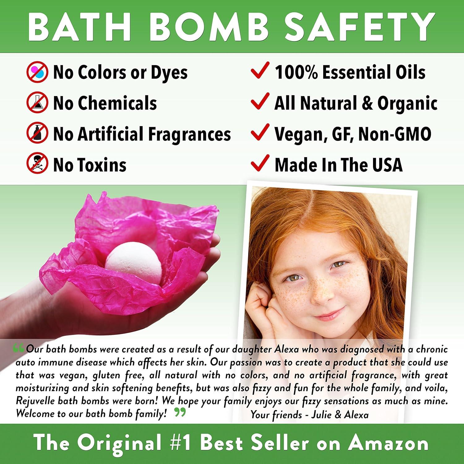 Juego de 6 Bombas de Baño Rejuvelle - Eucalipto y Menta