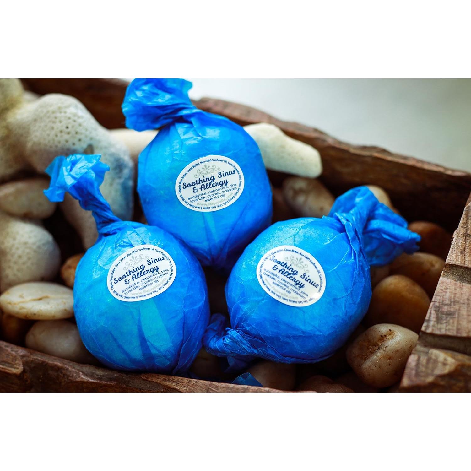 Juego de 6 Bombas de Baño Rejuvelle - Eucalipto y Menta