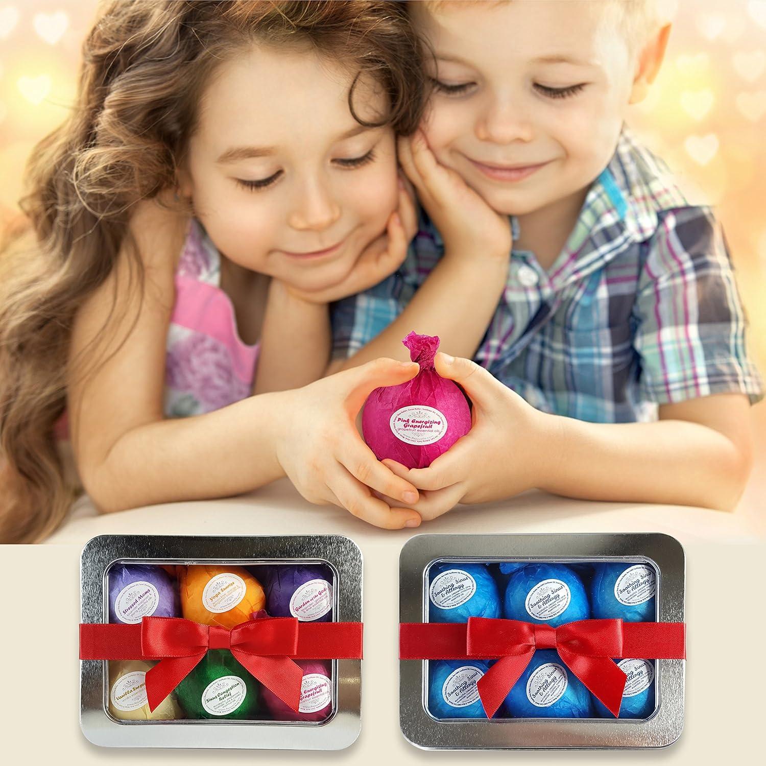 Juego de 6 Bombas de Baño Rejuvelle - Eucalipto y Menta