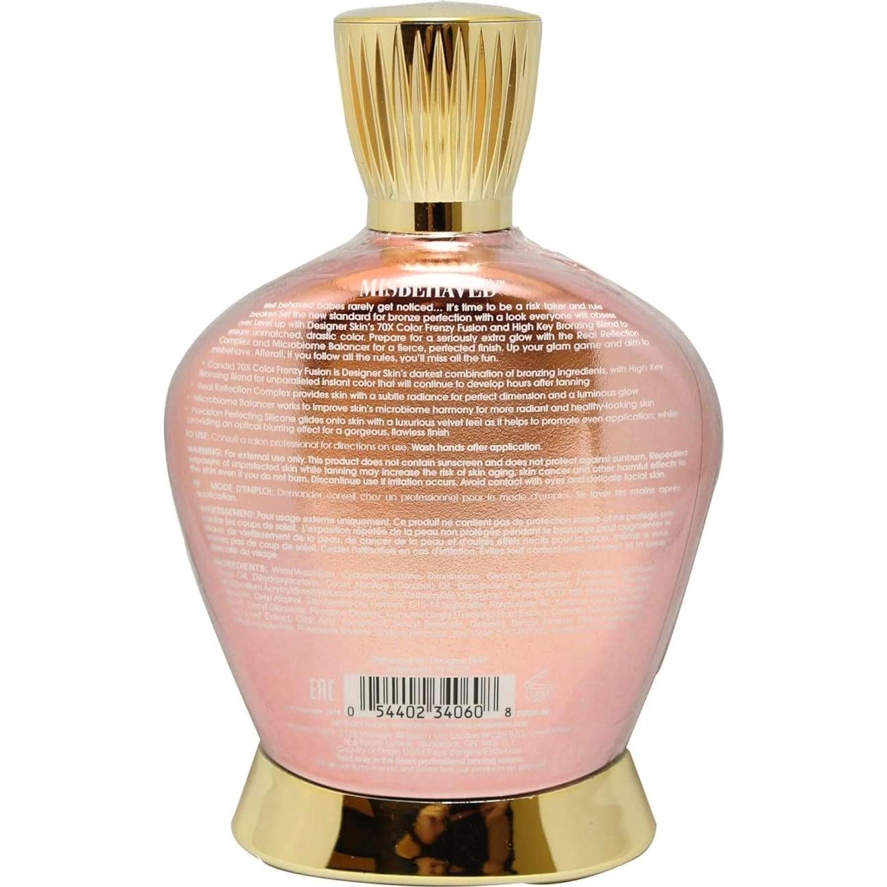 Loción Bronceadora Designer Skin Mal Comportado 400 ml
