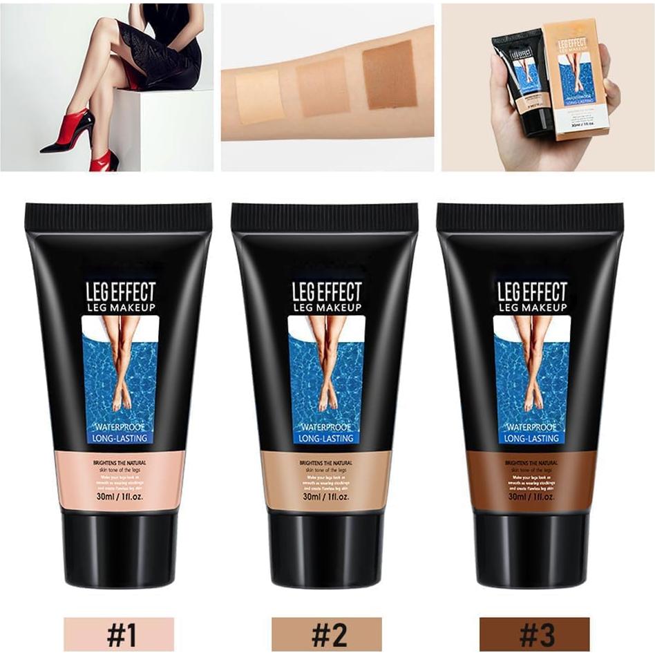 Maquillaje Corporal Impermeable Chunbi 30ml Brillo Medio