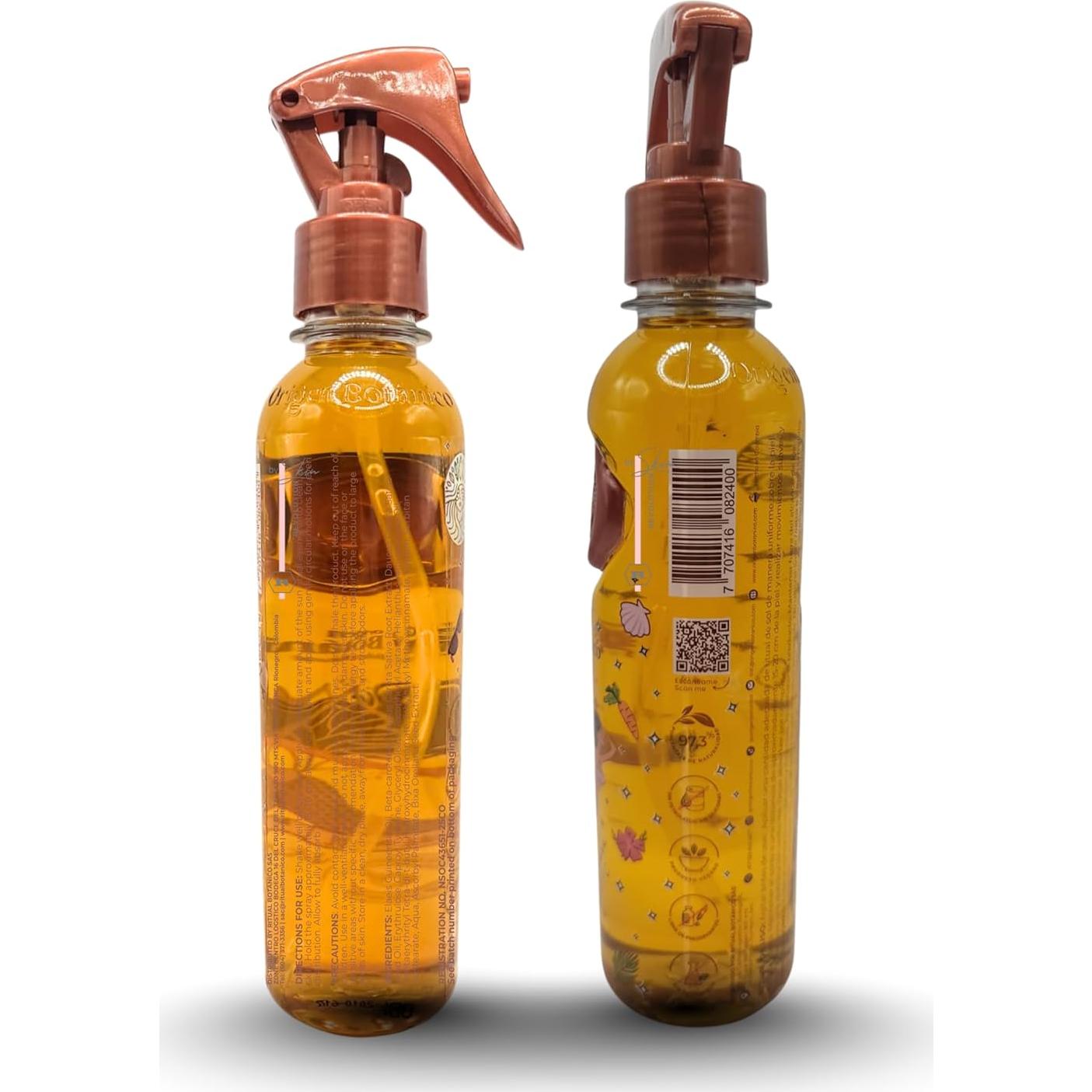 Bronceador Natural Ritual Botanico 240ml SPF3 Vegano