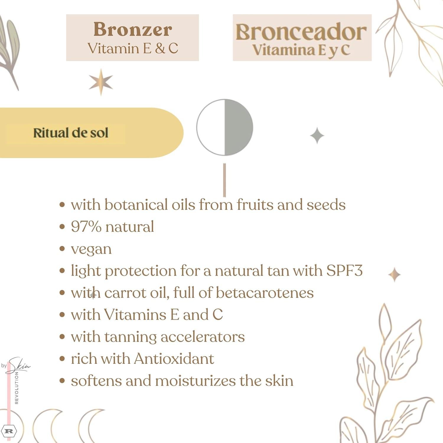 Bronceador Natural Ritual Botanico 240ml SPF3 Vegano