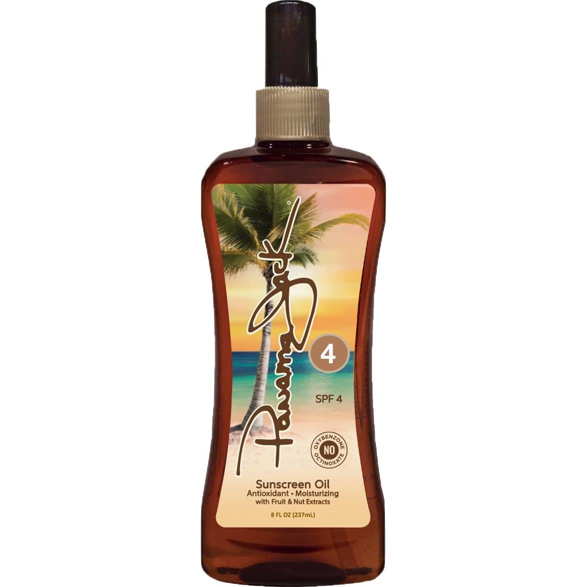 Aceite bronceador Panama Jack SPF 4 - 236.6 ml (paquete de 2)