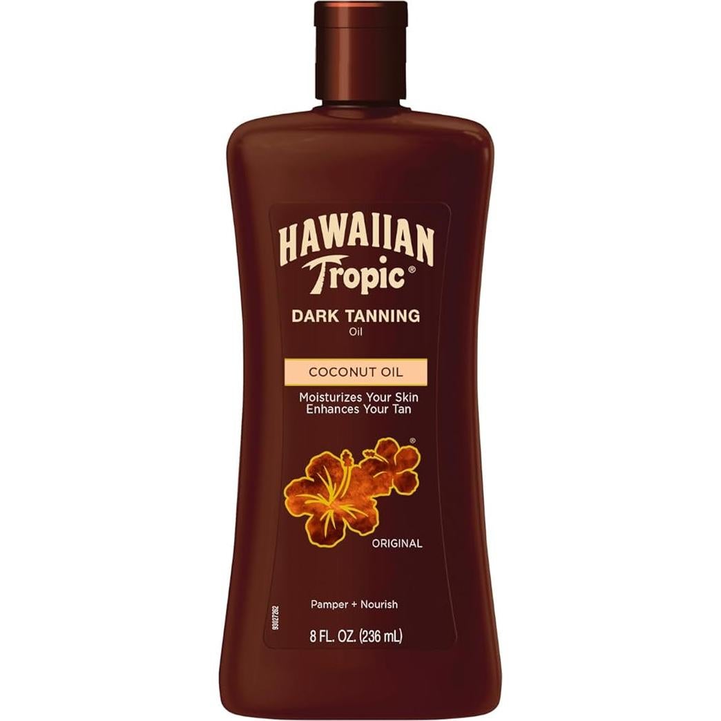 Aceite Bronceador Oscuro Hawaiian Tropic Original 226.8g - 5 Unidades