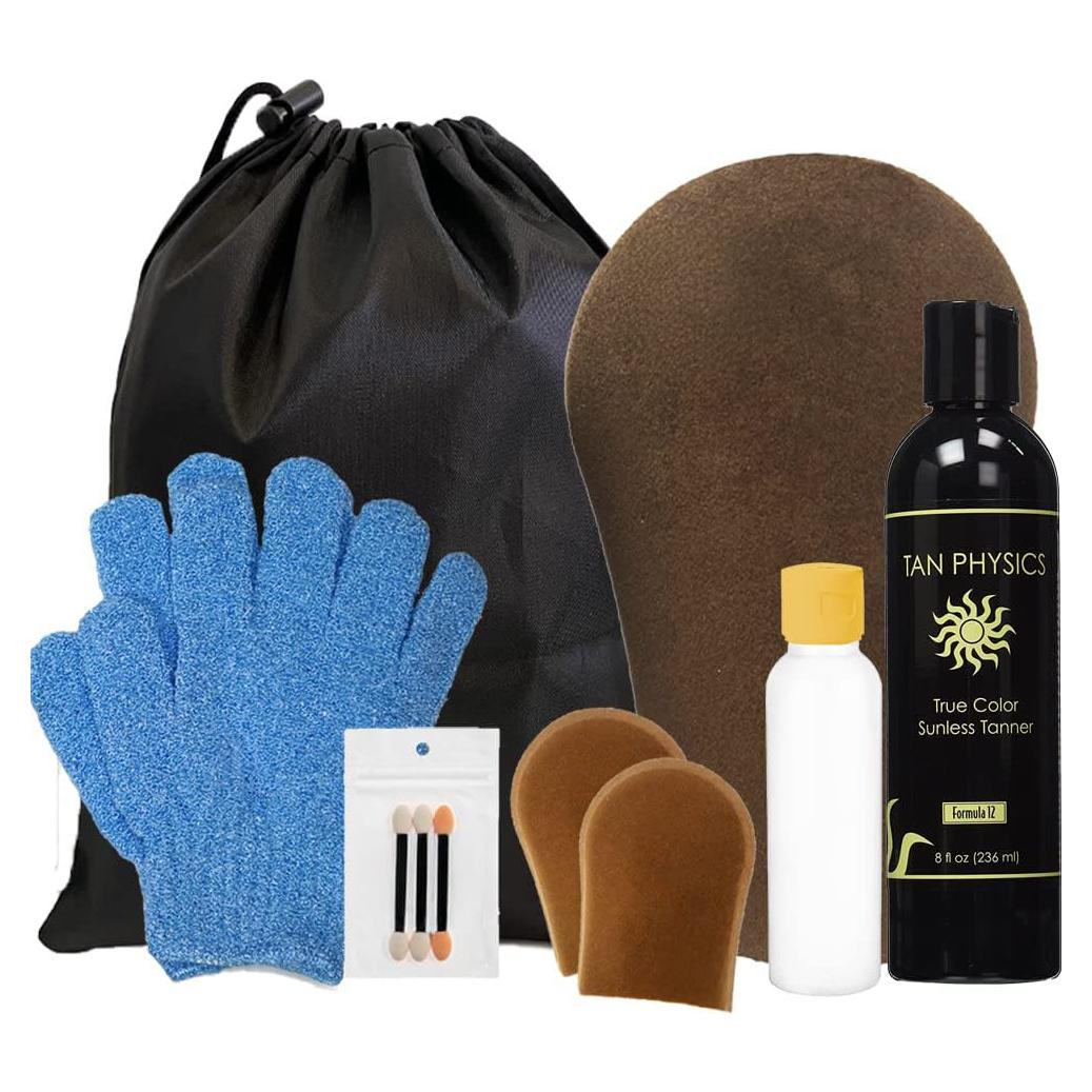 Kit de bronceado sin sol Tan Physics True Color - 11 piezas