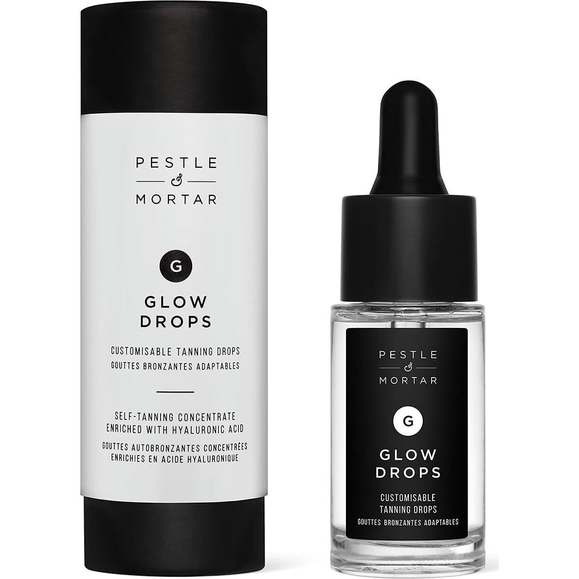 Glow Drops Pestle & Mortar - Bronceador Personalizable 15ml
