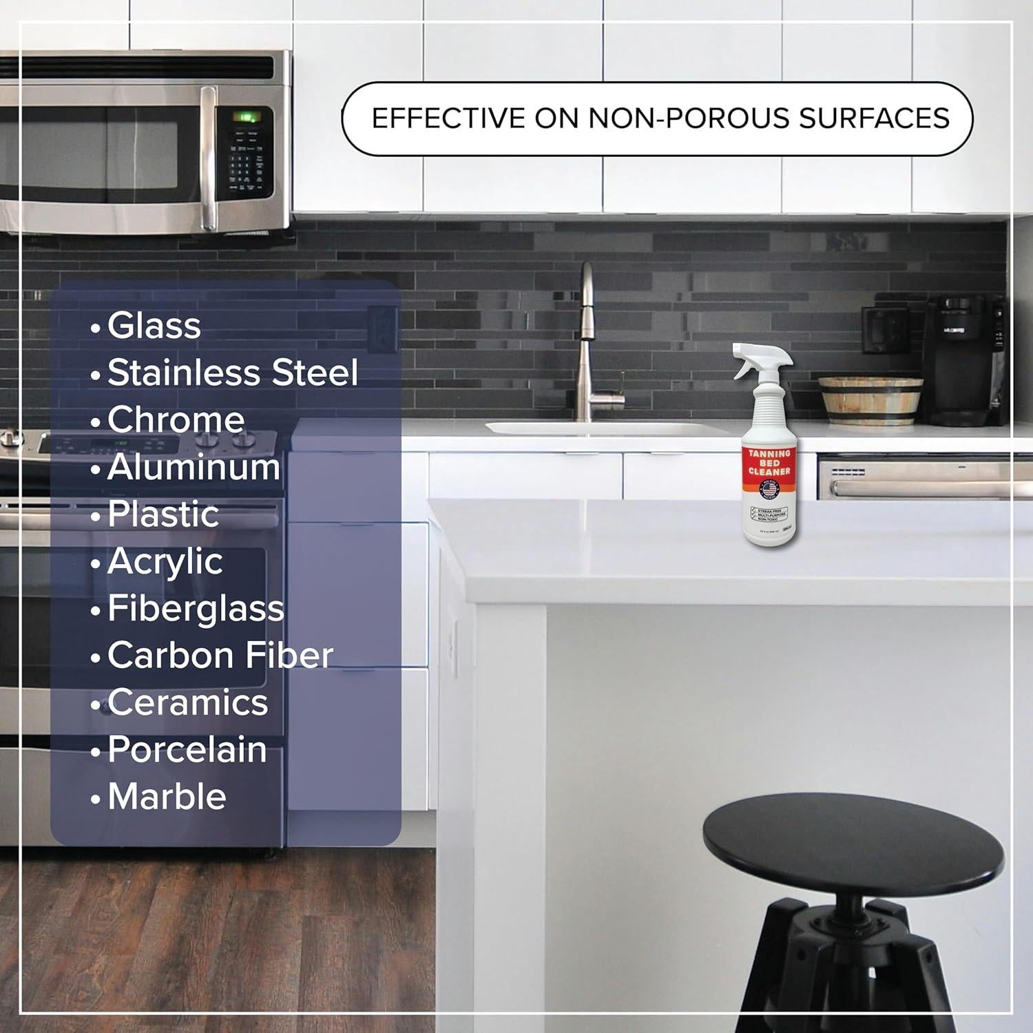 Limpiador de Camas de Bronceado Tillbrook 32 oz - Sin Rayas