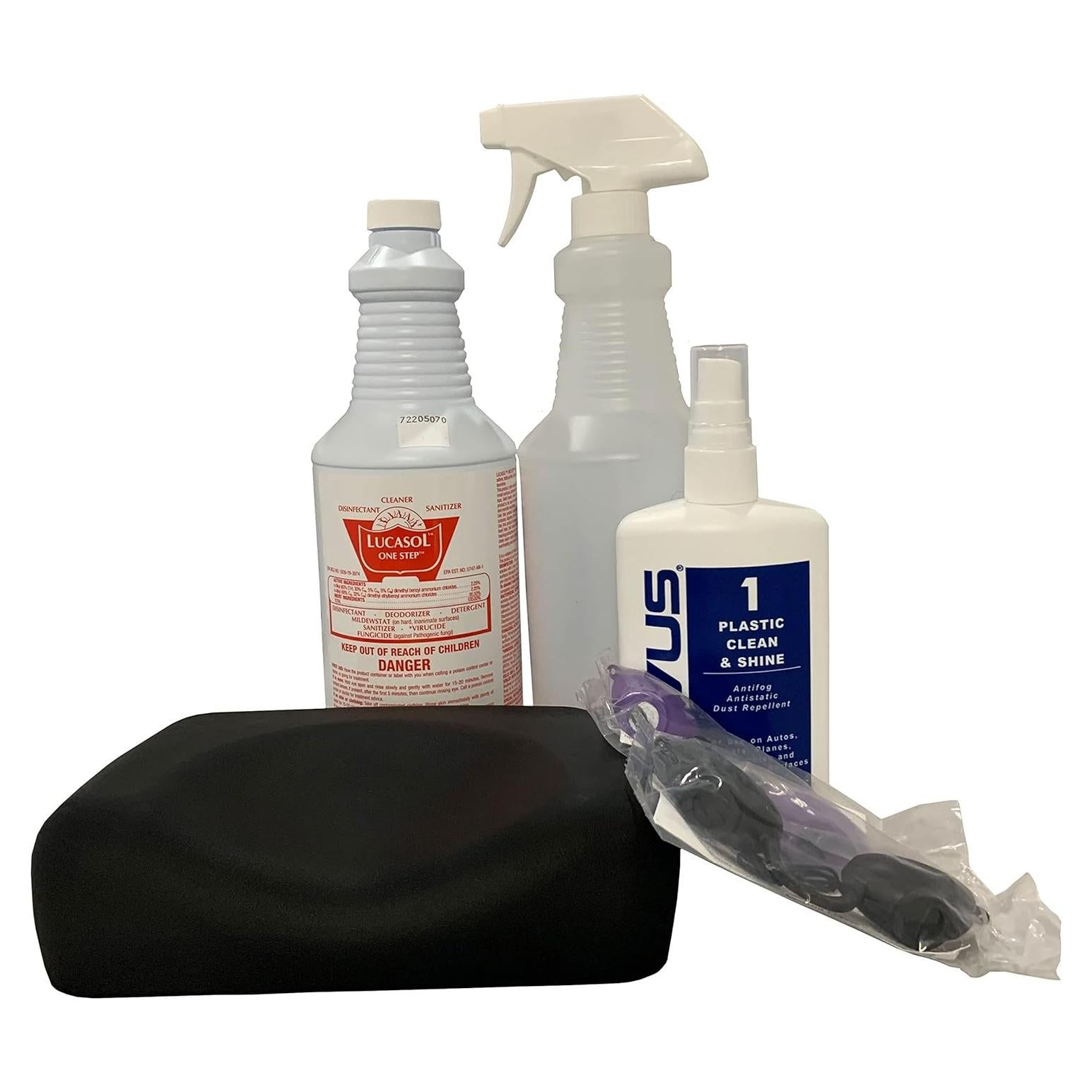 Kit de Accesorios para Cama de Bronceado Lucasol - Limpieza y Cuidado