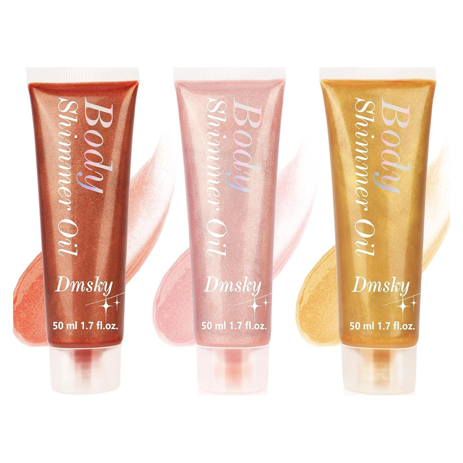Aceite Corporal Brillante Dmsky 50 ml Hidratante Iluminador