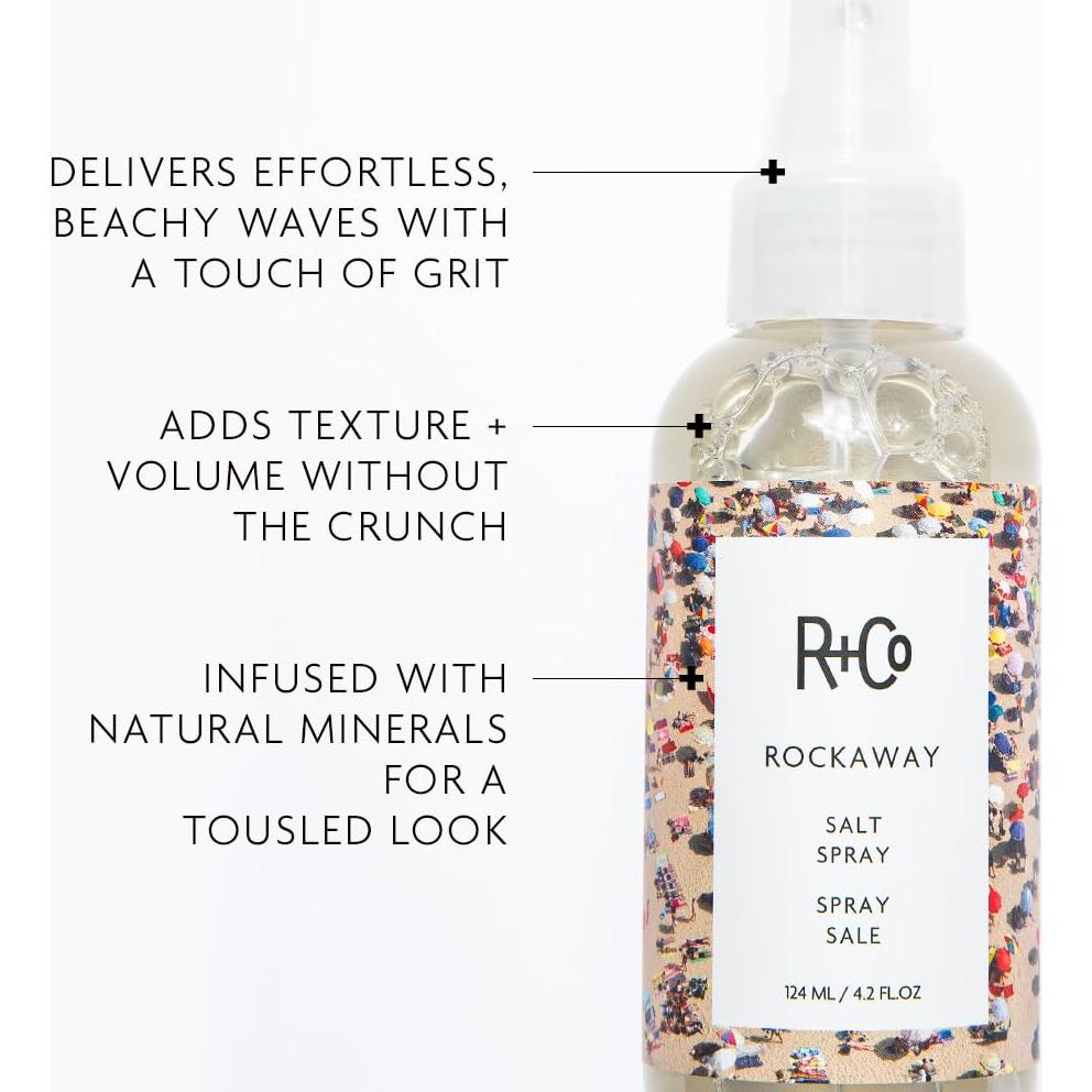 R+Co Rockaway Sal Spray 124 ml - Volumen y Textura Cabello