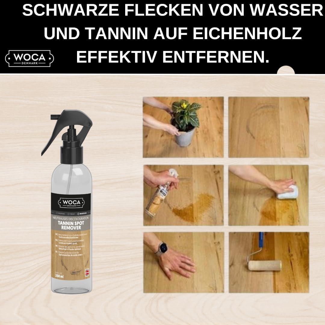 Removedor de Manchas de Taninos WOCA Dinamarca 255g - Madera