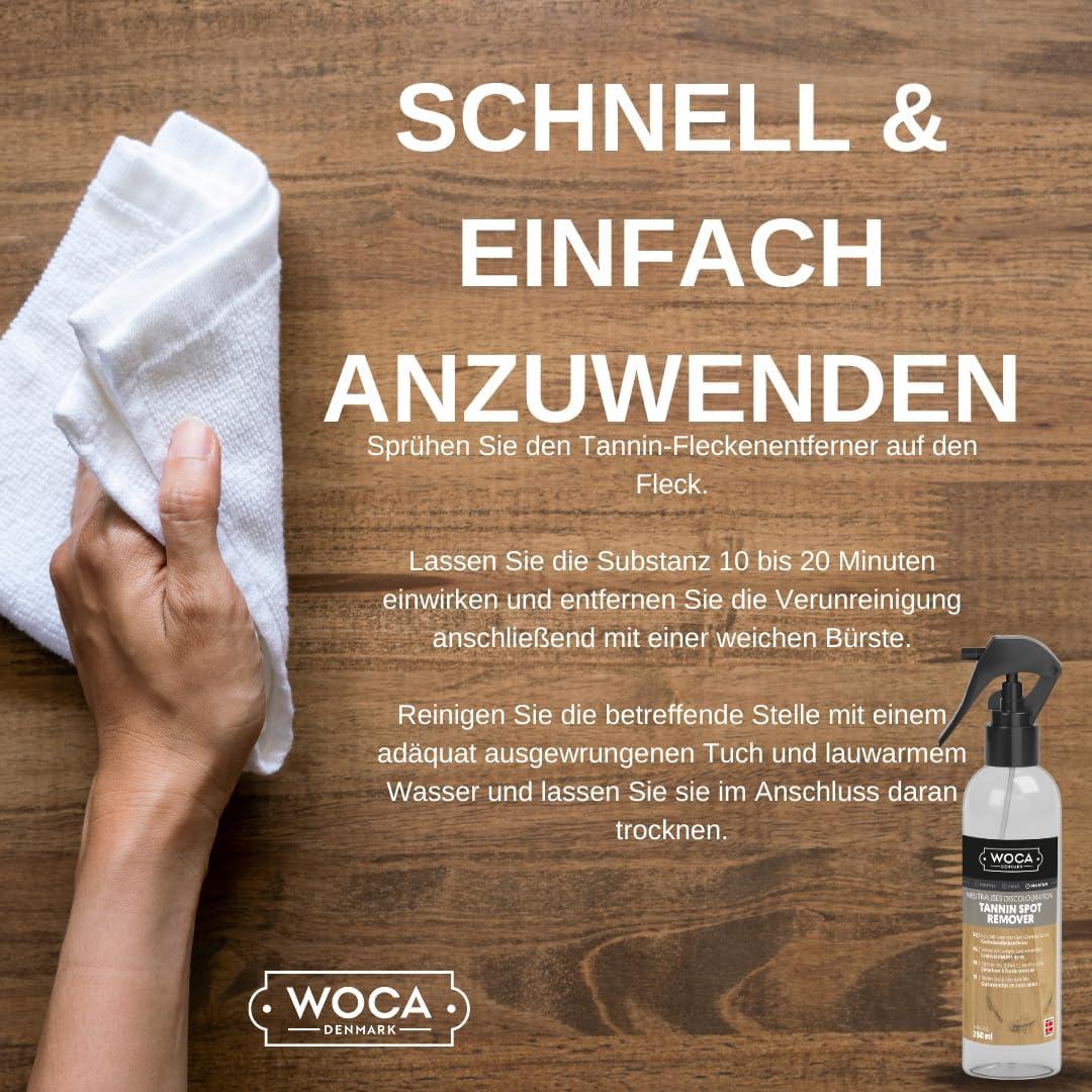 Removedor de Manchas de Taninos WOCA Dinamarca 255g - Madera