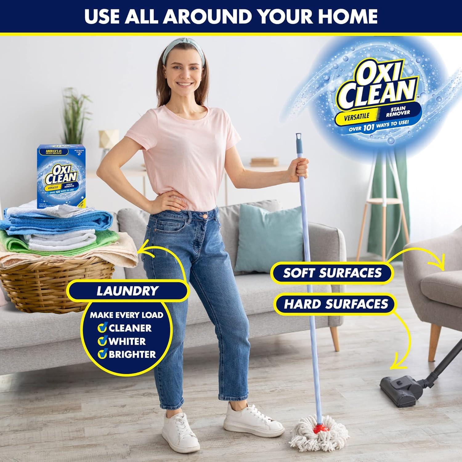 OxiClean Quitamanchas Versátil en Polvo 3.28 kg