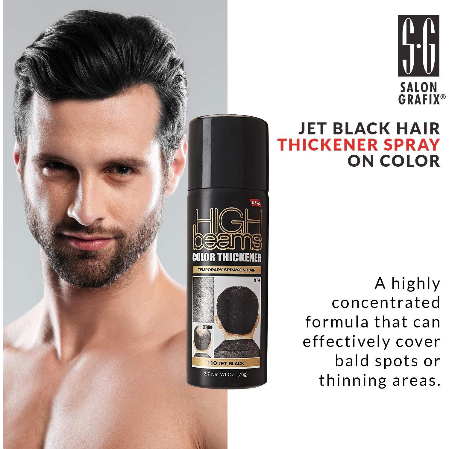 Spray Colorante Temporal Salon Grafix Negro Azabache 76.5 g