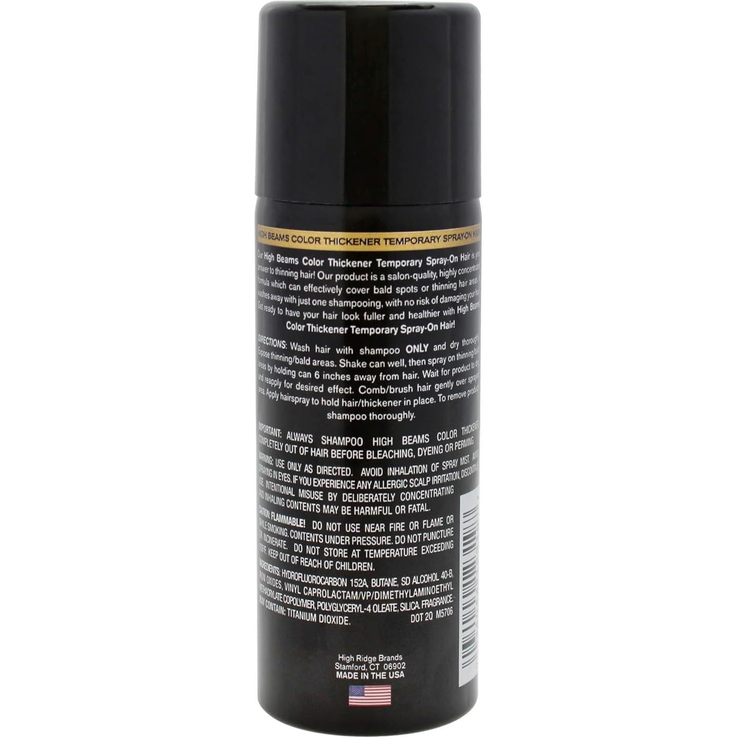 Spray Colorante Temporal Salon Grafix Negro Azabache 76.5 g