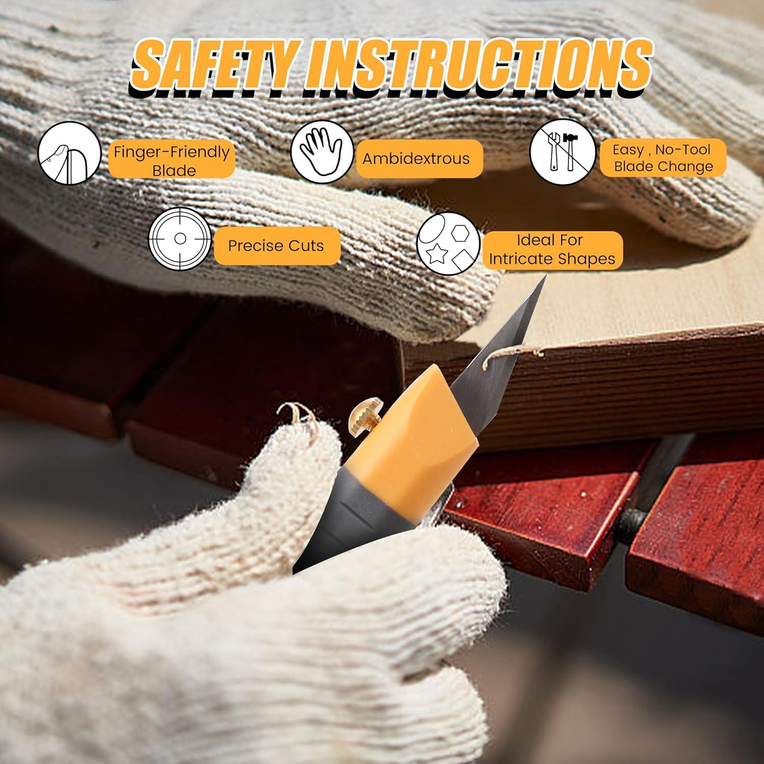 Conjunto de cuchillos de precisión MulWark 32 piezas